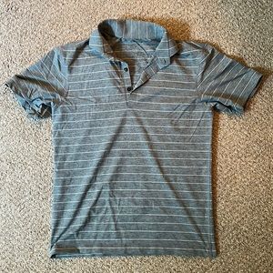 Lululemon Men’s Polo Shirt, used, appears to be size Medium or Small.